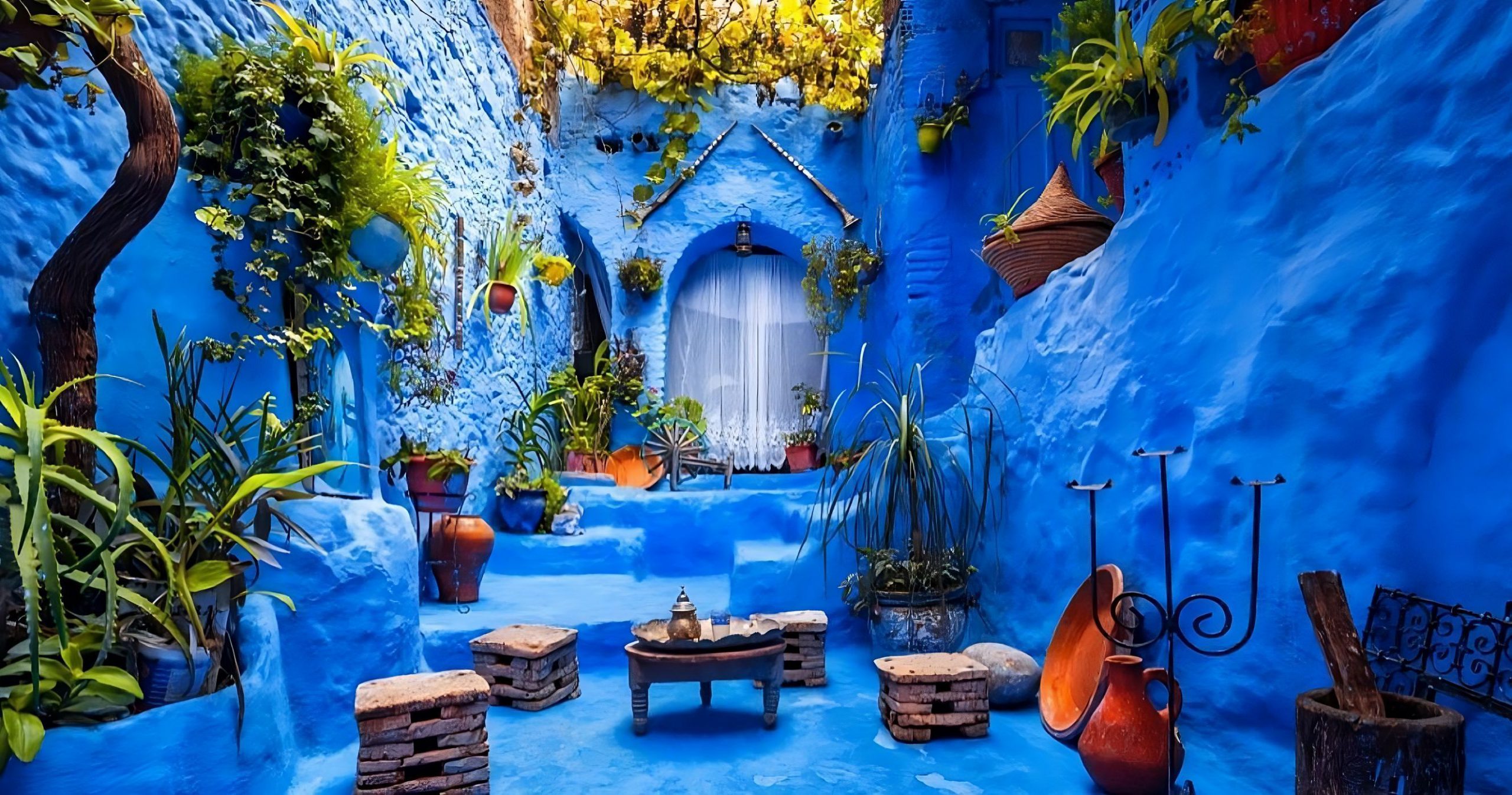 Médina bleue de Chefchaouen, excursion au départ d’un séminaire à Tanger au Maroc