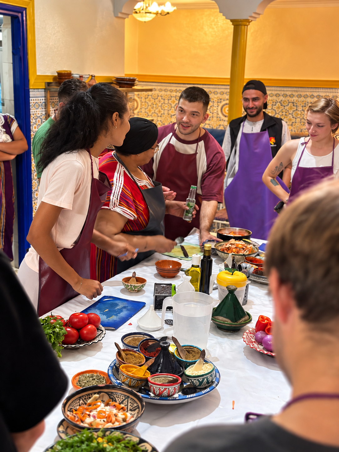 Atelier partagé de cuisine marocaine