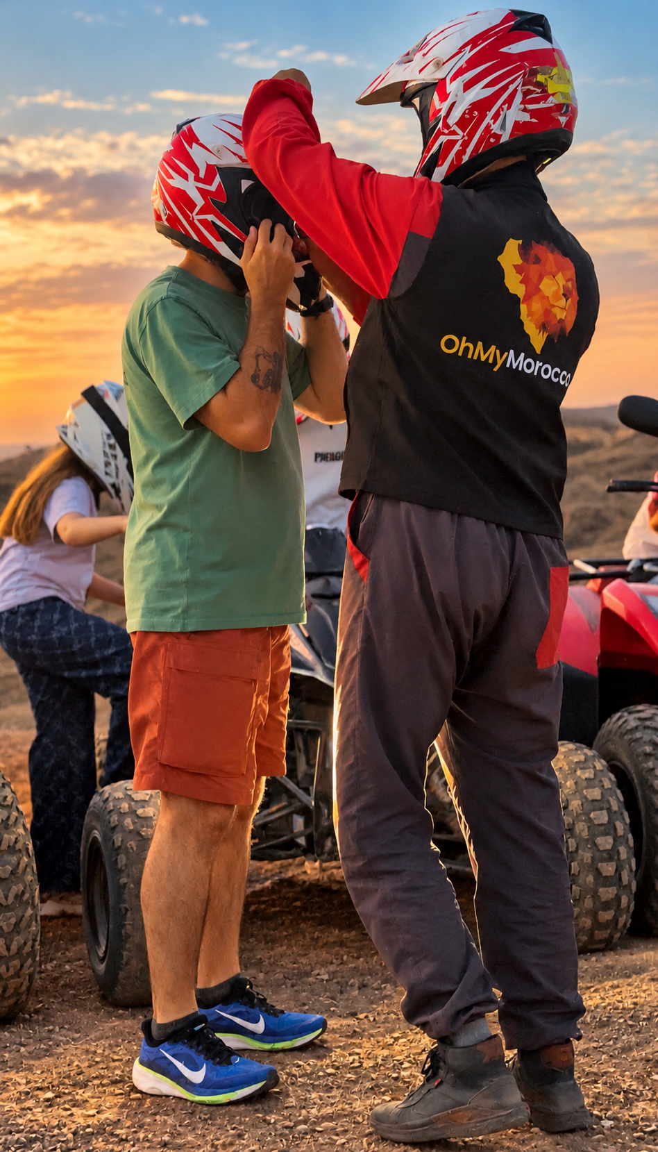 Préparatifs pour une aventure en quad avec OhMyMorocco